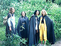 Die 4 Hobbits: Sam, Pippin, Frodo & Merry